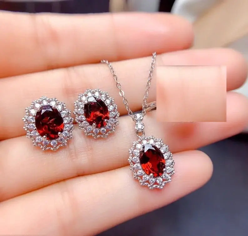 KRL Oval Pendent Set