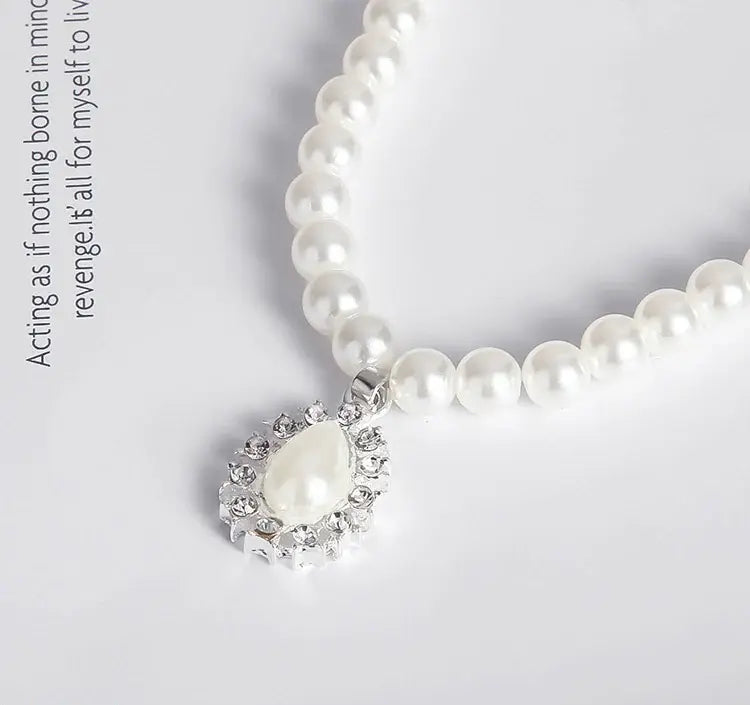LQP Pearl Pendent Set