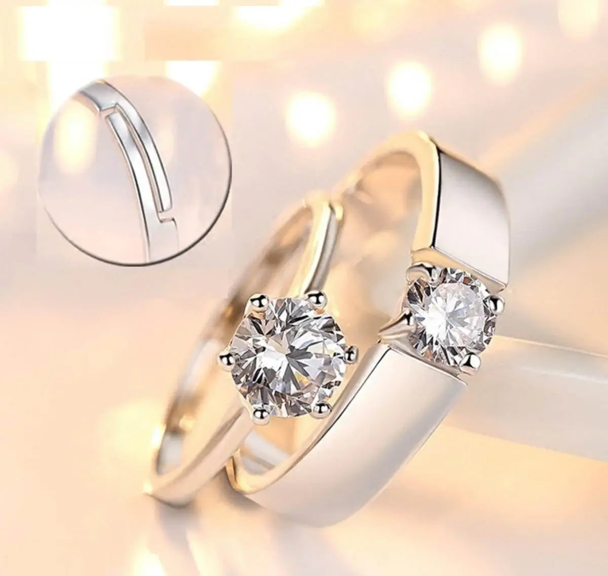 KRL Adjustable Couple Ring