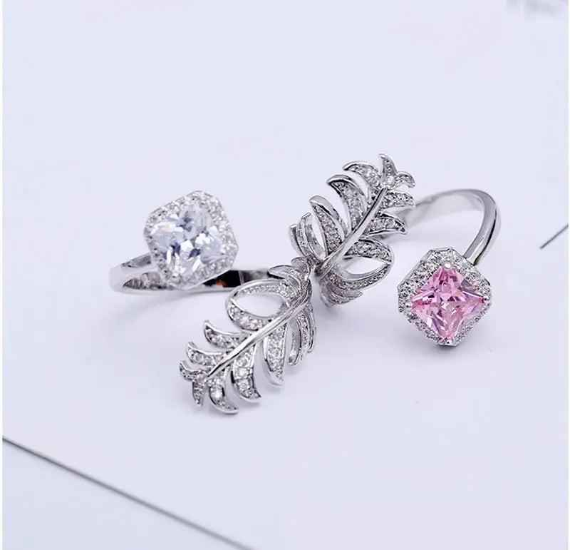 CJD Leaf & Cushion Ring Adjustable