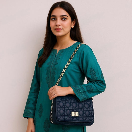 Textured Ladies Hand Bag