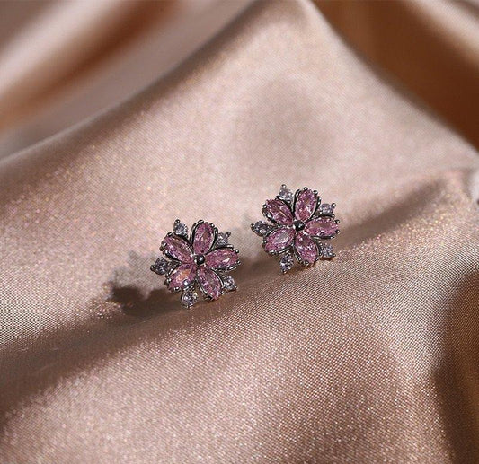 KYC Marquise Flower Pendent Set
