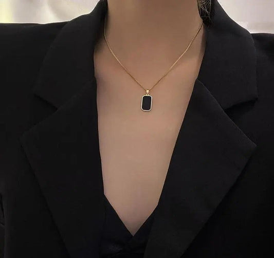 XST Painted Rectangle Pendant